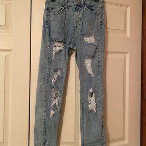 Wild Fable Distressed Light Wash Jeans